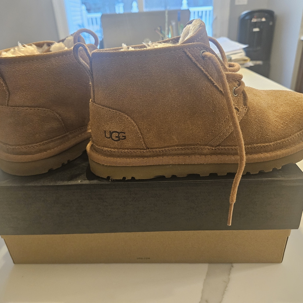 UGG Men's Neumel Boots in Tan Suede